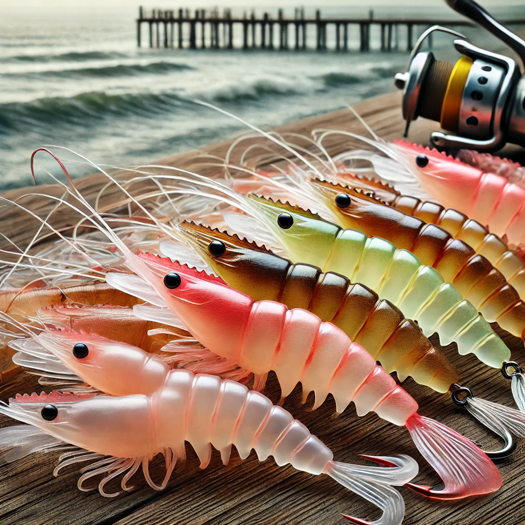 Shrimp Scented Soft Baits
